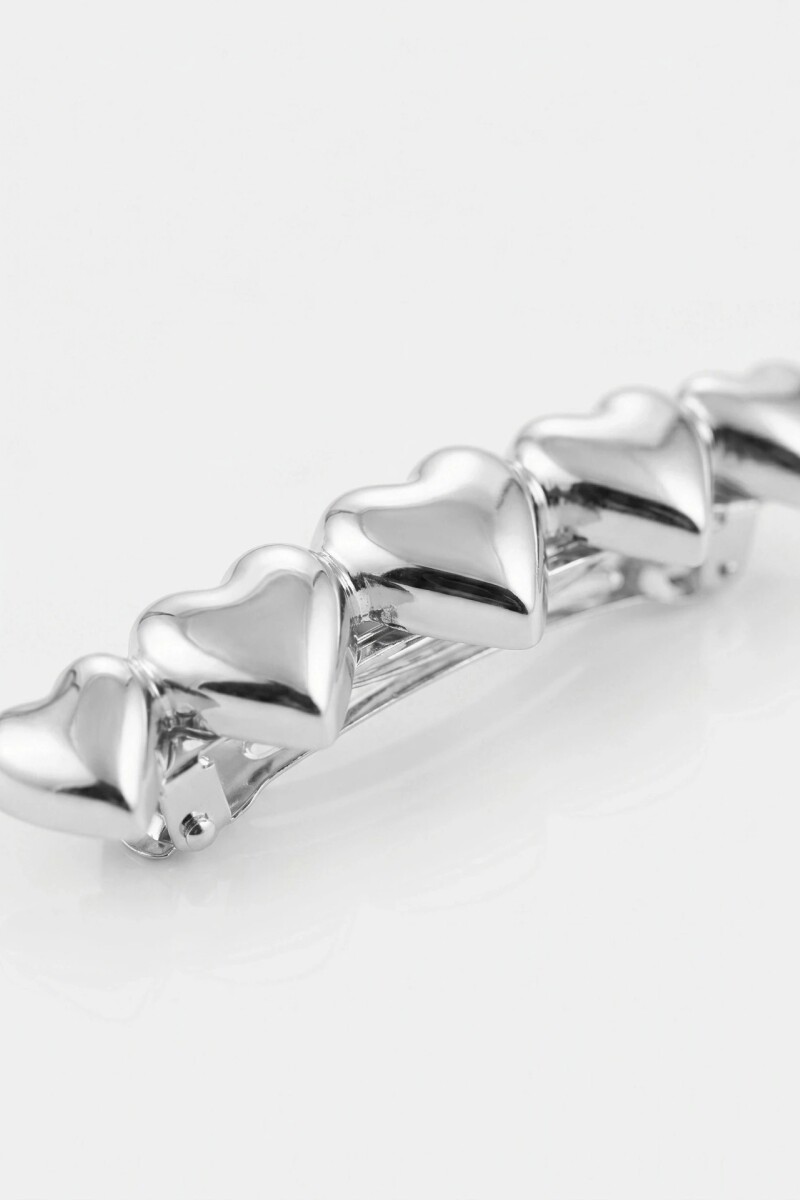 HEBILLA HEARTS Plata