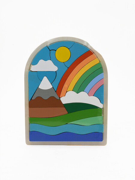 PUZZLE MADERA RAINBOX MULTICOLOR