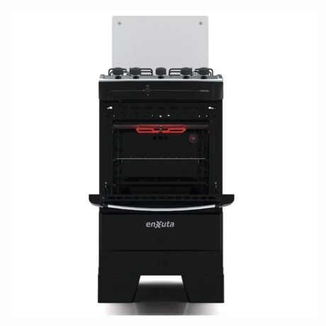 Cocina ENXUTA CENX27542NG A Gas Cuatro Hornallas Con Grill Eléctrico Cocina ENXUTA CENX27542NG A Gas Cuatro Hornallas Con Grill Eléctrico