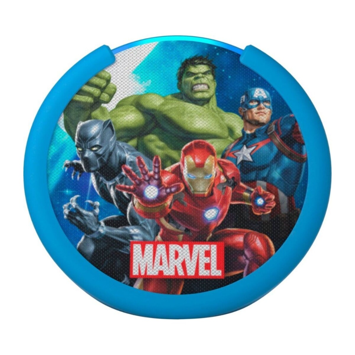 Amazon Echo Pop Kids Avengers con Alexa Parlante Inteligente para Niños 