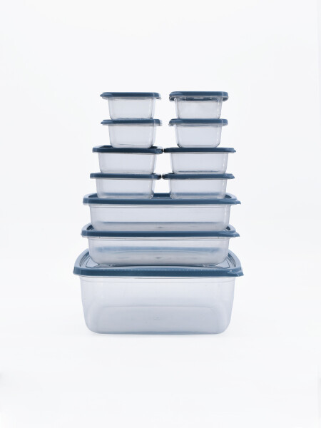 CONTENEDORES SET x 11 BEIGE