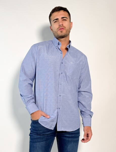 Camisa a cuadros Odiseo Azul