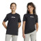 Remera de Niños Adidas Essentials Negro - Blanco
