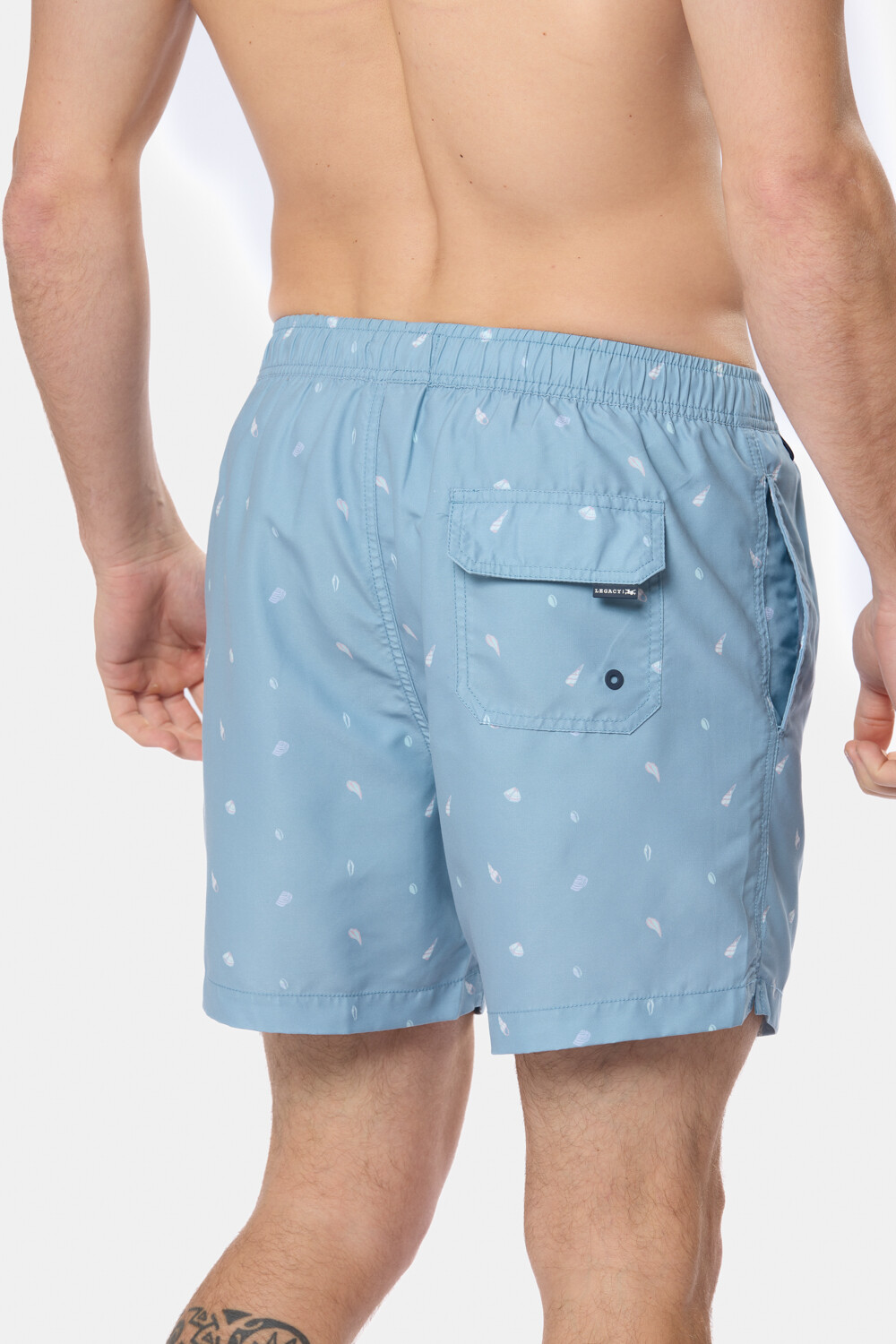 SHORT ESTAMPADO Celeste