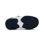 Lotto champion niño/a tennis cuero c/velcro blanco/marino Blanco-Marino