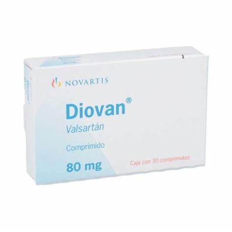 Diovan 80 mg x 30 comprimidos Diovan 80 mg x 30 comprimidos