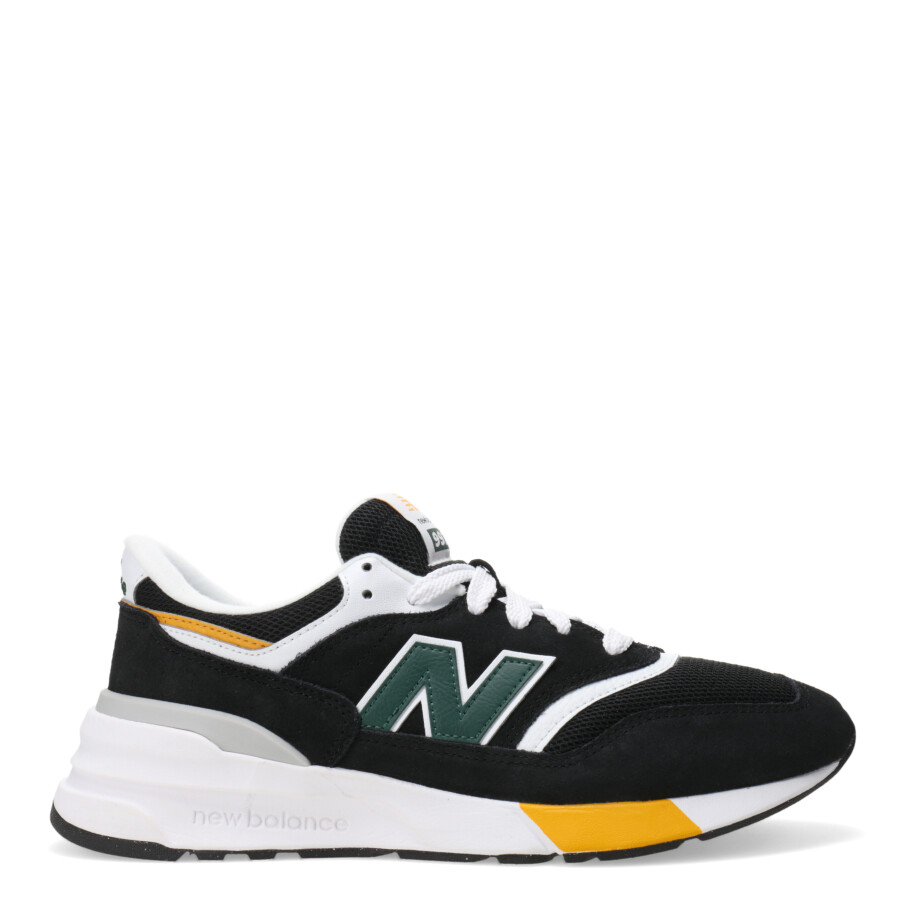 Championes de Hombre New Balance Classics Traditionnels 997 Negro - Blanco - Verde
