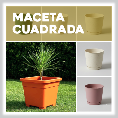 Maceta Cuadrada