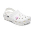 Jibbitz Pink Heart With Gem Multicolor