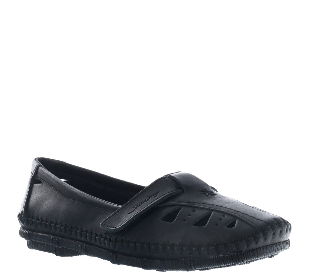 Zapato Casual c/Velcro Turim/Preto
