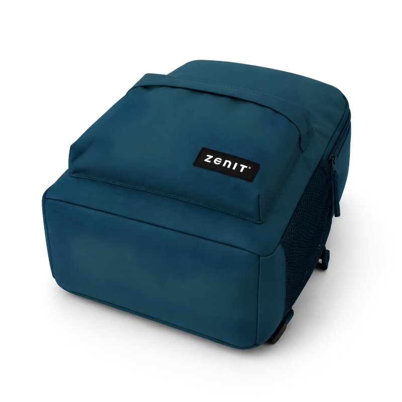 Mochila Zenit Escolar Azul Petroleo