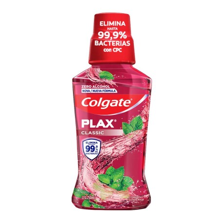 Enjuague Bucal Colgate Plax Clásico con Fluor 250ml Enjuague Bucal Colgate Plax Clásico con Fluor 250ml