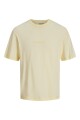 Camiseta Faded Efecto Lavado Transparent Yellow