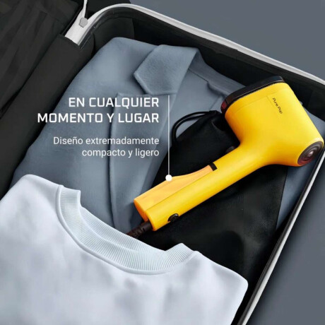 Plancha A Vapor Vertical Vaporizador Rowenta Pure Pop Color Amarillo