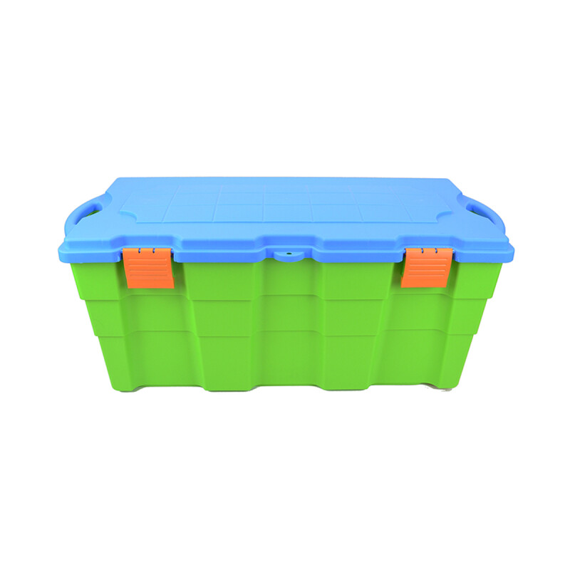 Set x2 Baúl 100 lts VERDE/AZUL