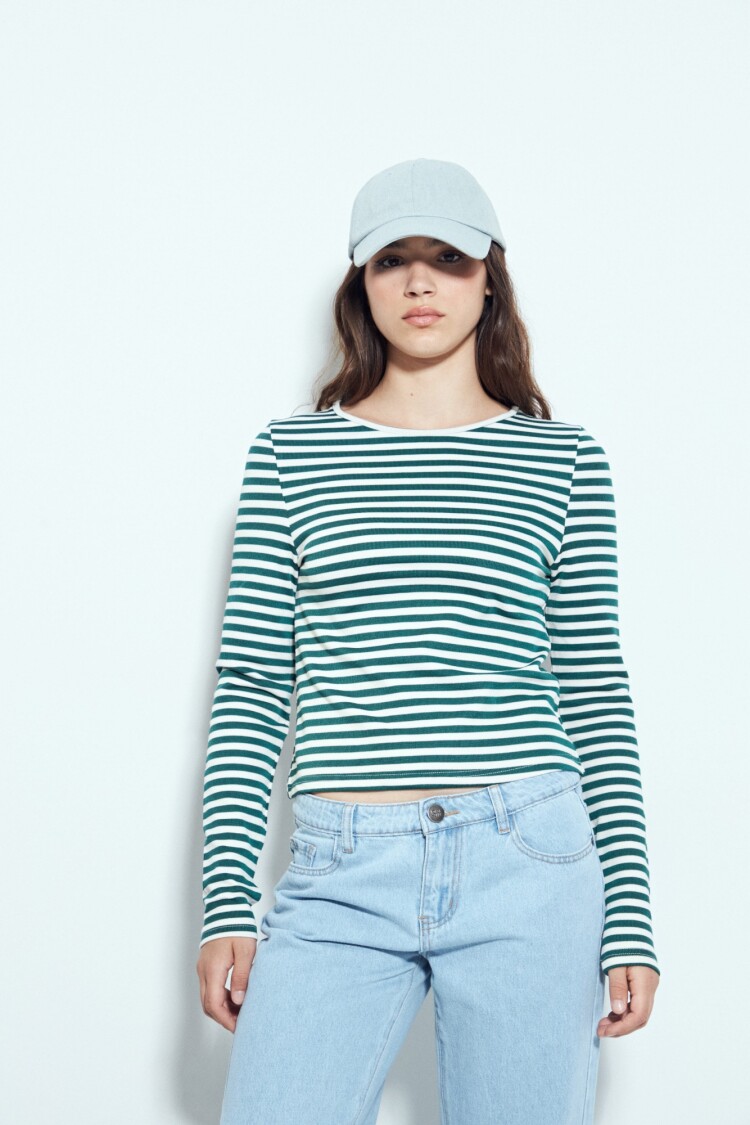 REMERA ORLANDO Verde Ingles