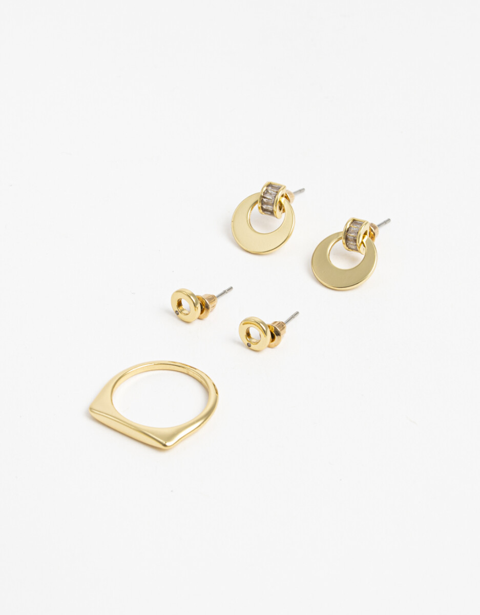 Bijou Set Metal Delicado 
