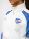 Campera Brisa Nacional Mujer Blanco, PRojo