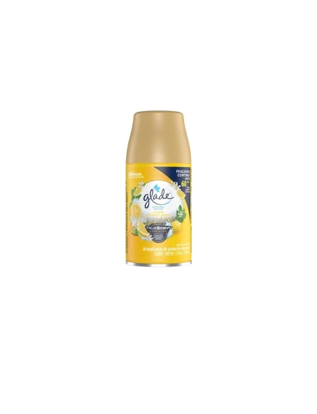 REPUESTO AROMATIZADOR GLADE AUTOM. LIMÓN, 175G REPUESTO AROMATIZADOR GLADE AUTOM. LIMÓN, 175G