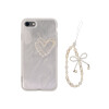 Protector para iPhone 7/8 diseño corazón + correa Protector Para Iphone 7/8 Diseño Corazón + Correa