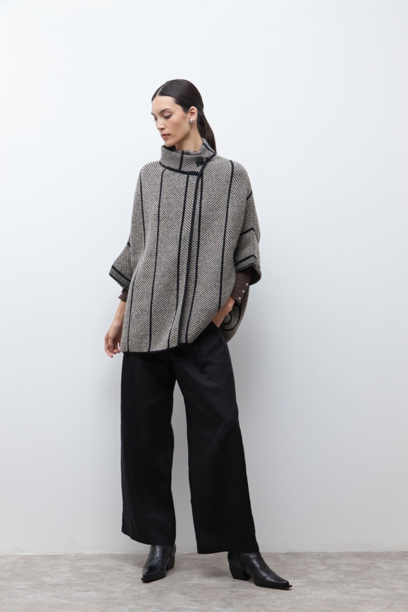 Capa vivo en contraste negro