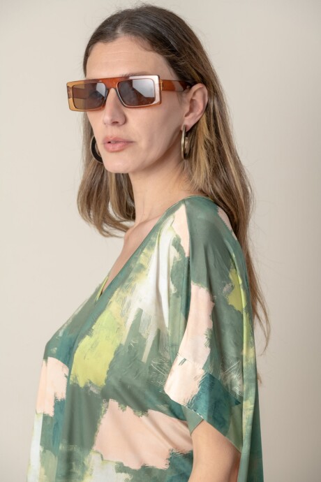 REMERA GIENNAH Verde seco