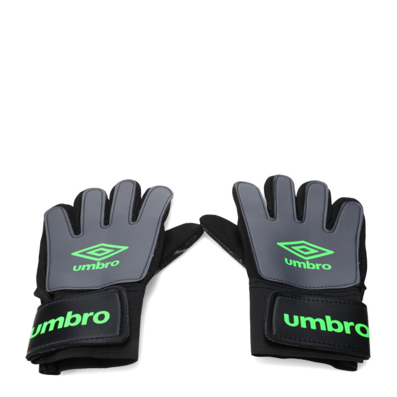Guantes de Hombre Umbro Golero Adulto Negro - Amarillo Lima