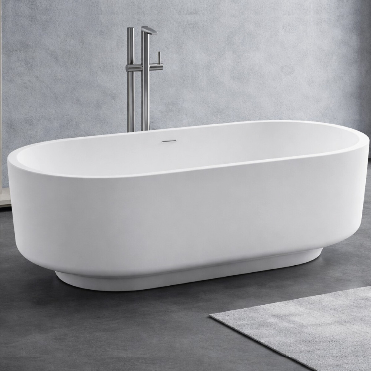 Bañera Leman Solid Surface Beige 