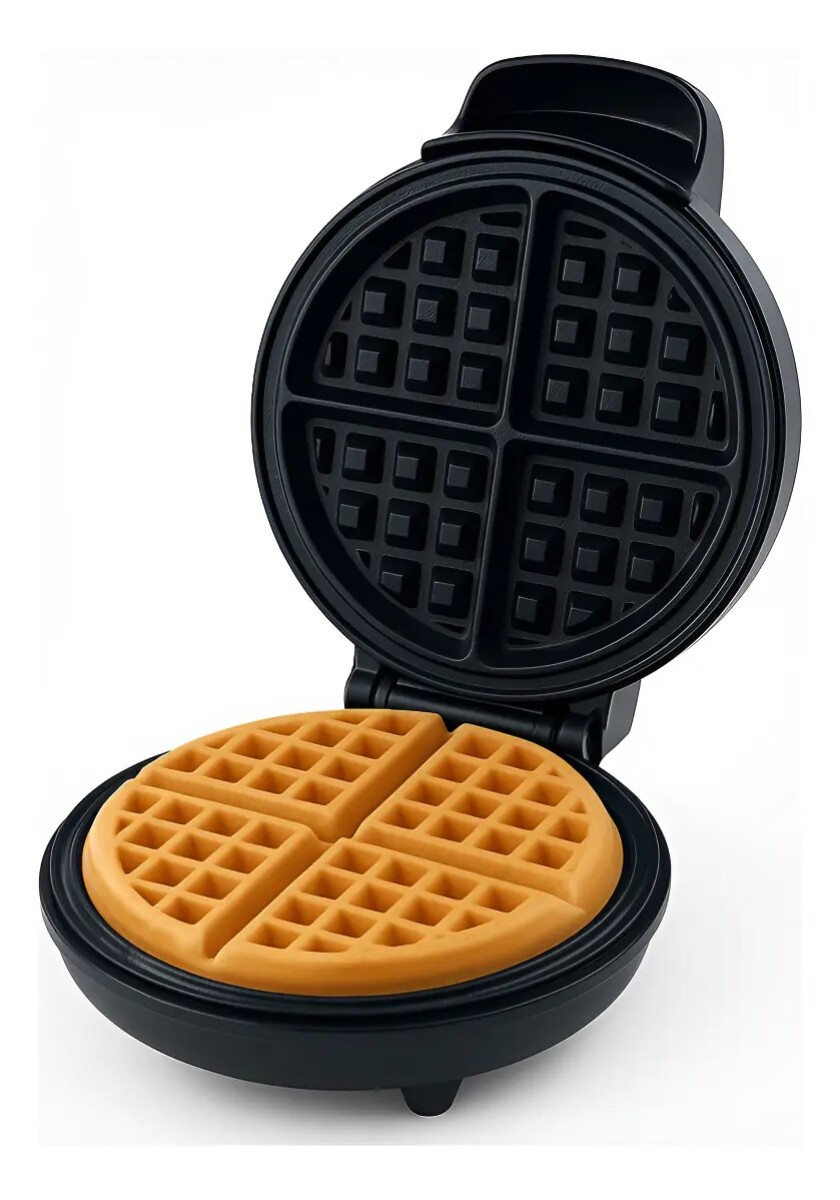 Maquina Para Hacer Waffler Redonda Acero Sonifer 1000 Watts 