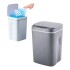 Papelera Cesto Basura Automatica 16l Basurero Sensor Color Variante Gris