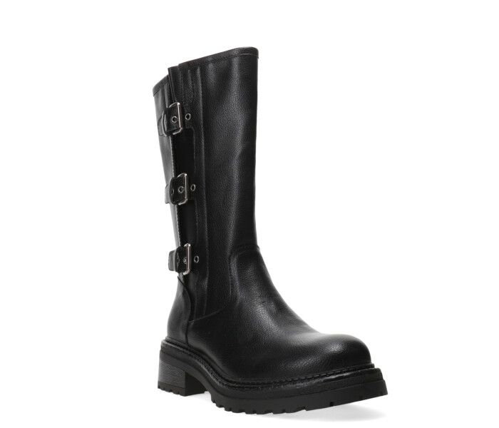 Bota SWAY con hebillas Black