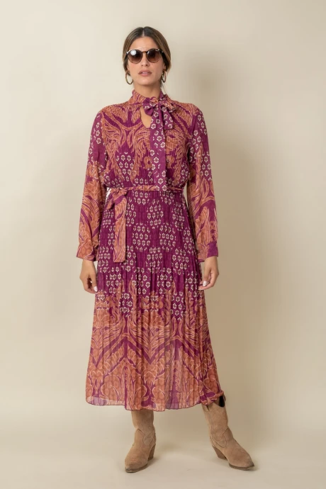 VESTIDO VIOLETA PERSA Magenta