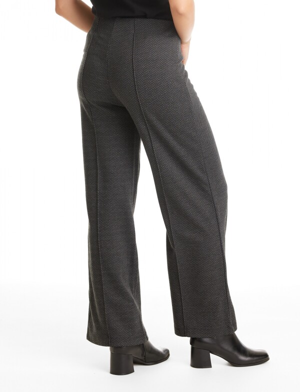 Pantalon Wide Leg Gales GRIS/MULTI