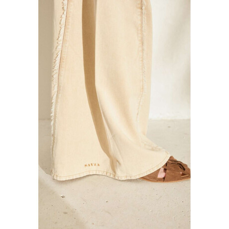 Jean Wide Xl Raw Crudo