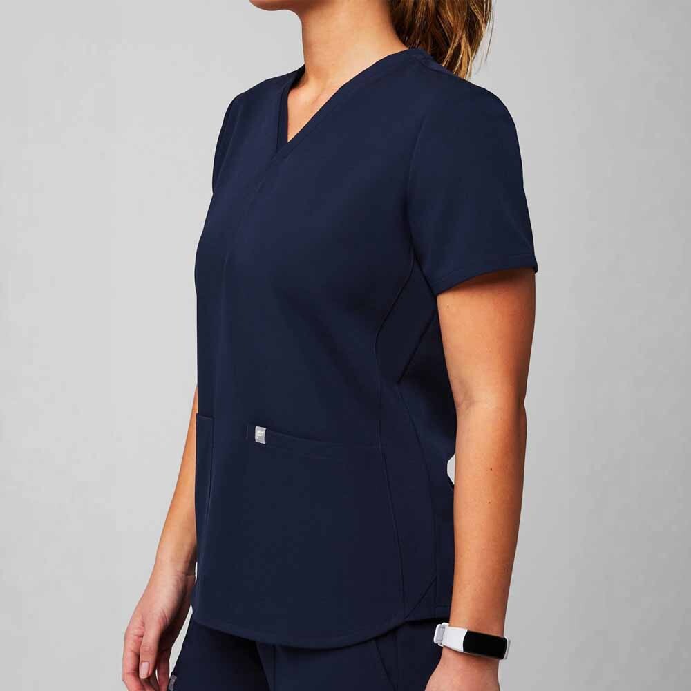 Top Method Scrub Top Mujer Navy