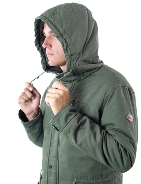 Campera O'Neill Parka Aggro Verde Militar