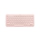 Teclado inalámbrico Bluetooth Logitech K380S Keys 2 Rosa Teclado inalámbrico Bluetooth Logitech K380S Keys 2 Rosa