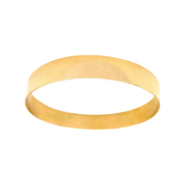 Esclava Lisa-Oro 10K Macizo-Sin piedra-ES8003 Sinpiedra