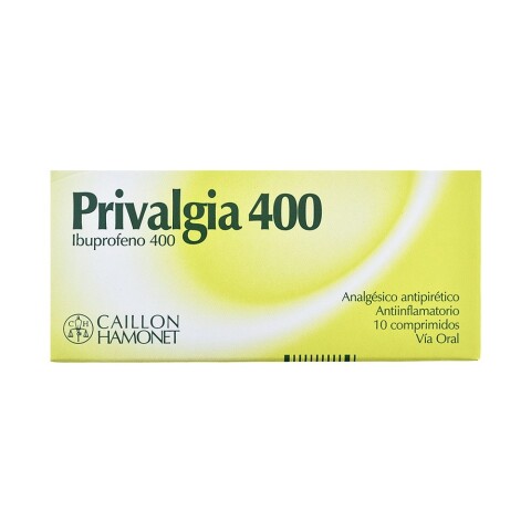 Privalgia 400 Ibuprofeno x10 comprimidos Privalgia 400 Ibuprofeno x10 comprimidos