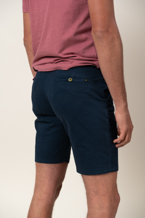 Bermuda Classic Fit Azul Marino