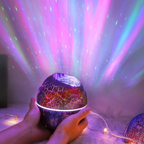 Proyector estrellas Huevo dinosaurio Blanco