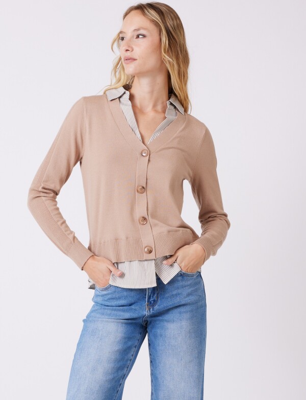 Buzo & Camisa BEIGE