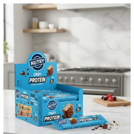 Barra de proteina 30gs x12 Nutry Cookies