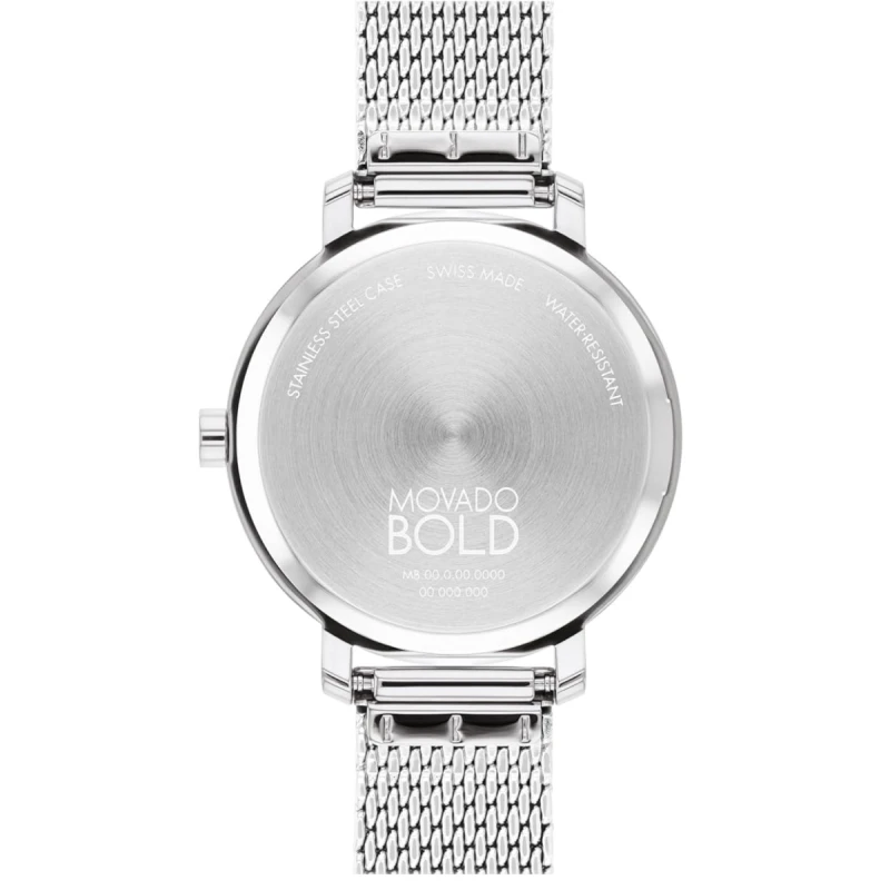 MOVADO DAMA BOLD , MOVIMIENTO SUIZO , DOS AÑOS DE GRANTIA 22m3601085