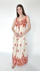 Vestido Narel Naranja