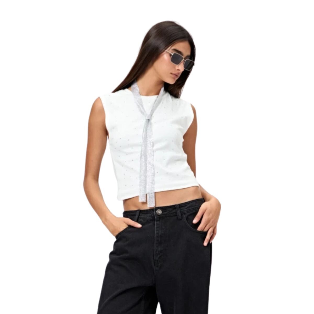 TOP TOMER XXS-XL - BLANCO 