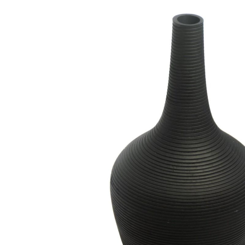 FLORERO CERAMICA D16x35CM BLANCO/NEGRO MATE FLORERO CERAMICA D16x35CM BLANCO/NEGRO MATE