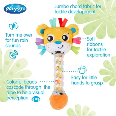 Sonajero Safari Shaker Rain Stick PLAYGRO Sonajero Safari Shaker Rain Stick PLAYGRO