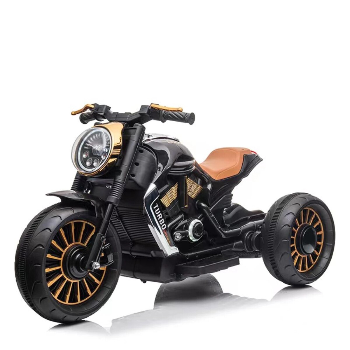 Moto a Batería Bebesit Trueno Luz y Sonido - NEGRO 