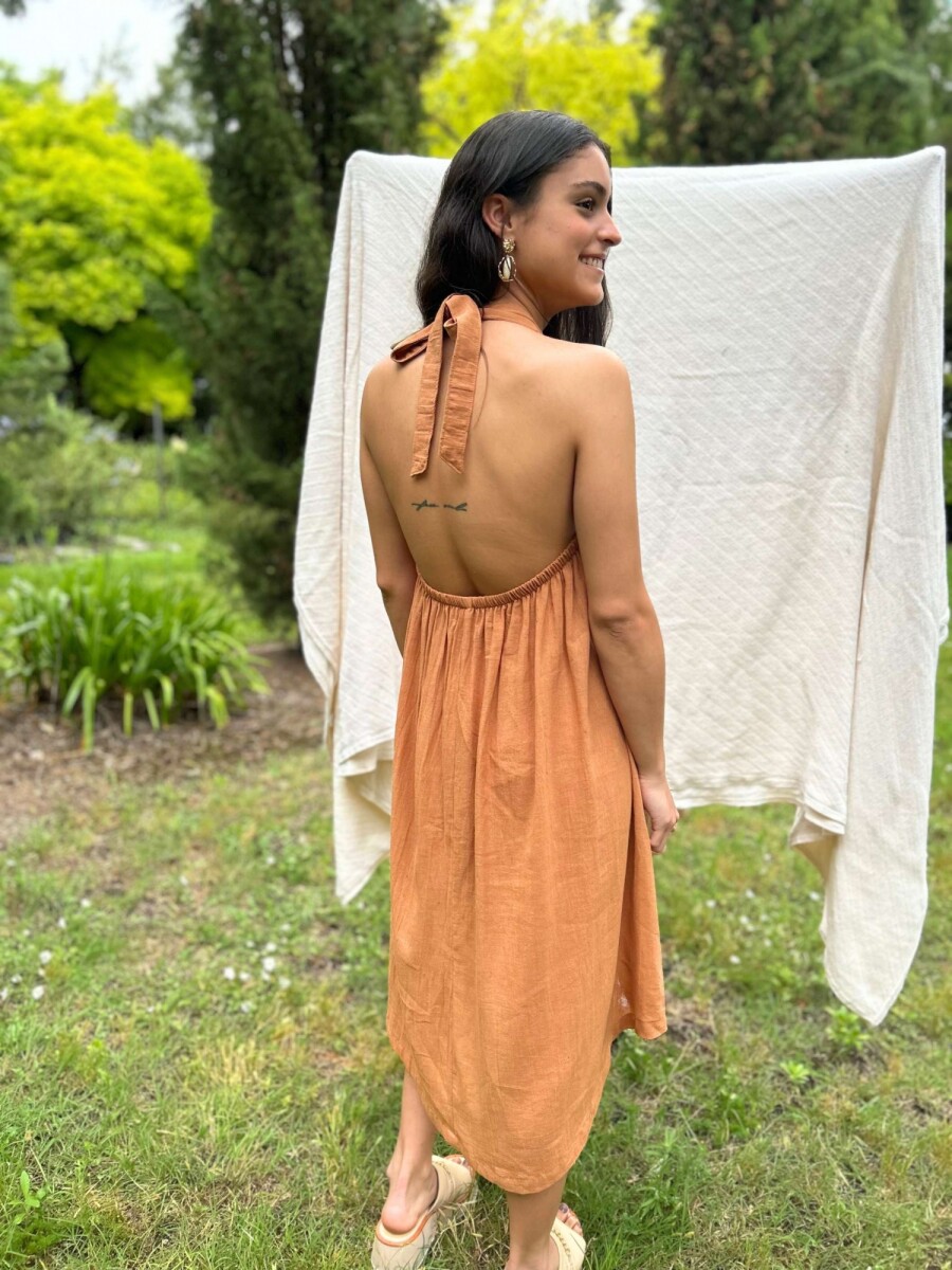 Vestido Tallo - Camel 